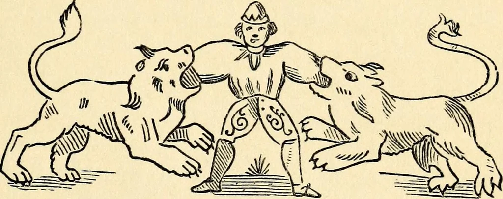 An illustration from The history of signboards : from the earliest times to the present day, 1870, leaf 155
