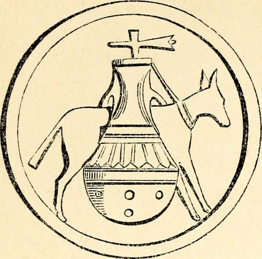 An illustration from The history of signboards : from the earliest times to the present day, 1870, leaf 16