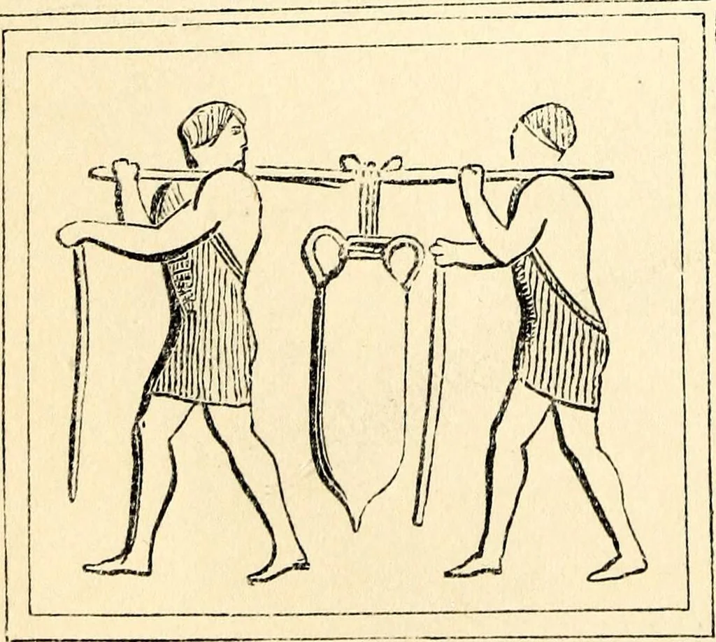 An illustration from The history of signboards : from the earliest times to the present day, 1870, leaf 16