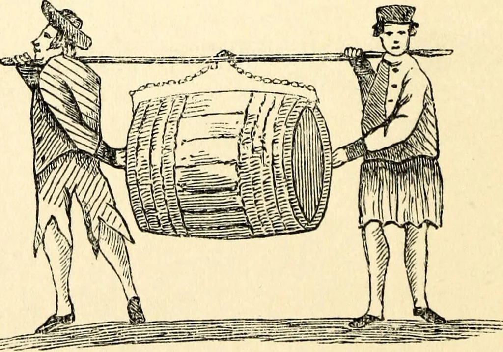 An illustration from The history of signboards : from the earliest times to the present day, 1870, leaf 16