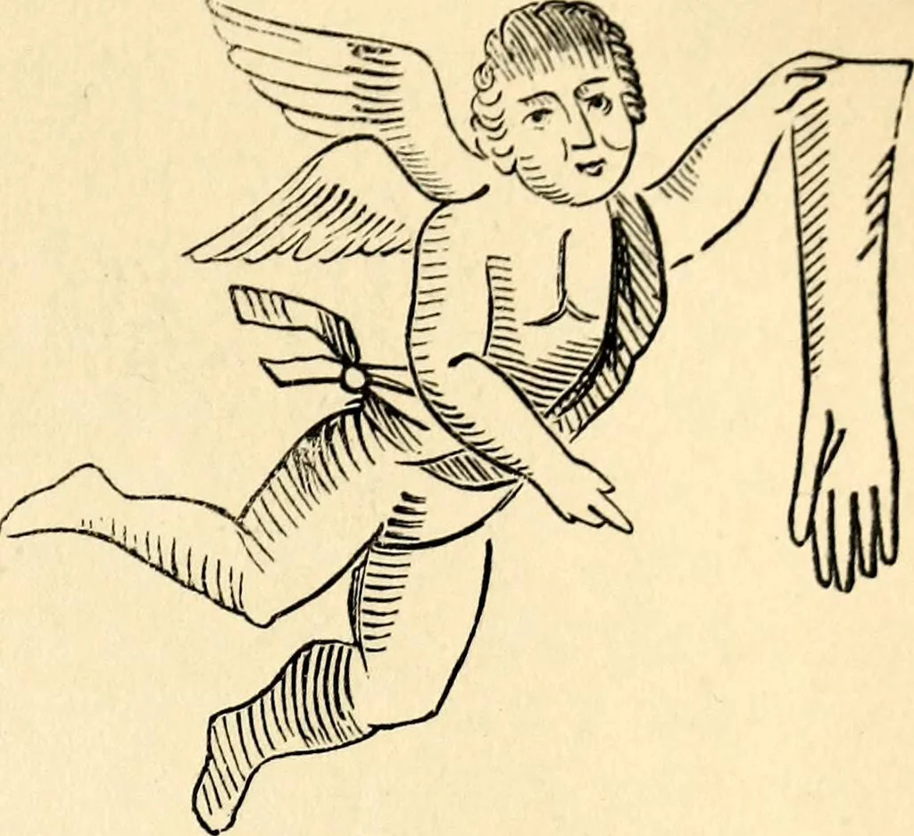 An illustration from The history of signboards : from the earliest times to the present day, 1870, leaf 223
