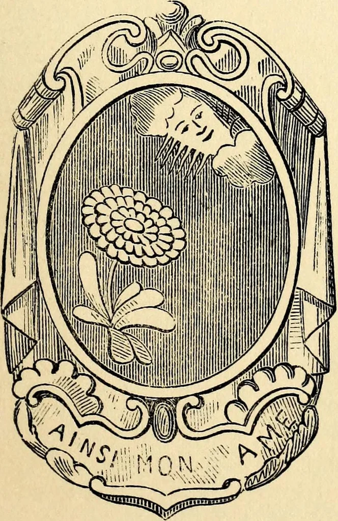 An illustration from The history of signboards : from the earliest times to the present day, 1870, leaf 223