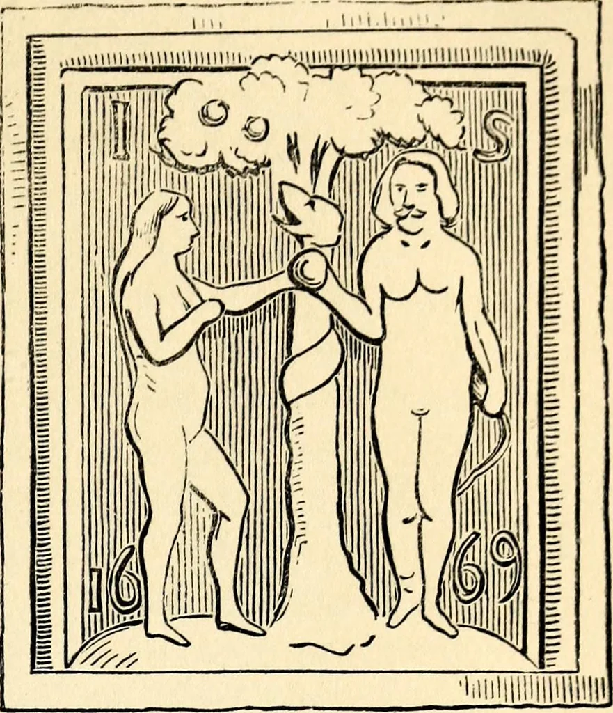 An illustration from The history of signboards : from the earliest times to the present day, 1870, leaf 257