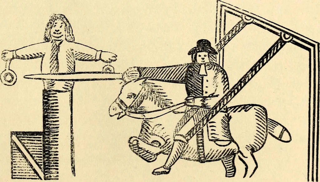 An illustration from The history of signboards : from the earliest times to the present day, 1870, leaf 291