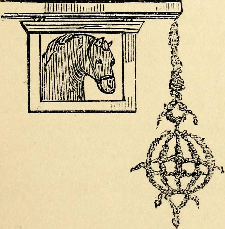 An illustration from The history of signboards : from the earliest times to the present day, 1870, leaf 33