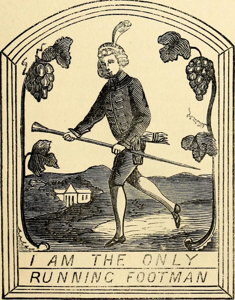 An illustration from The history of signboards : from the earliest times to the present day, 1870, leaf 359