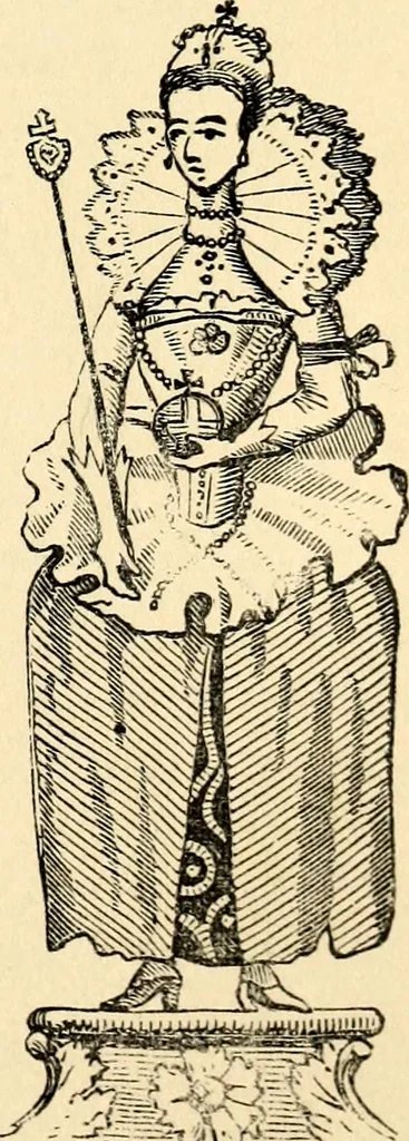 An illustration from The history of signboards : from the earliest times to the present day, 1870, leaf 359