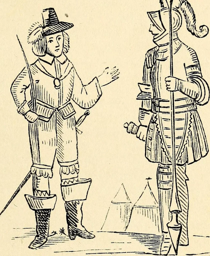 An illustration from The history of signboards : from the earliest times to the present day, 1870, leaf 51