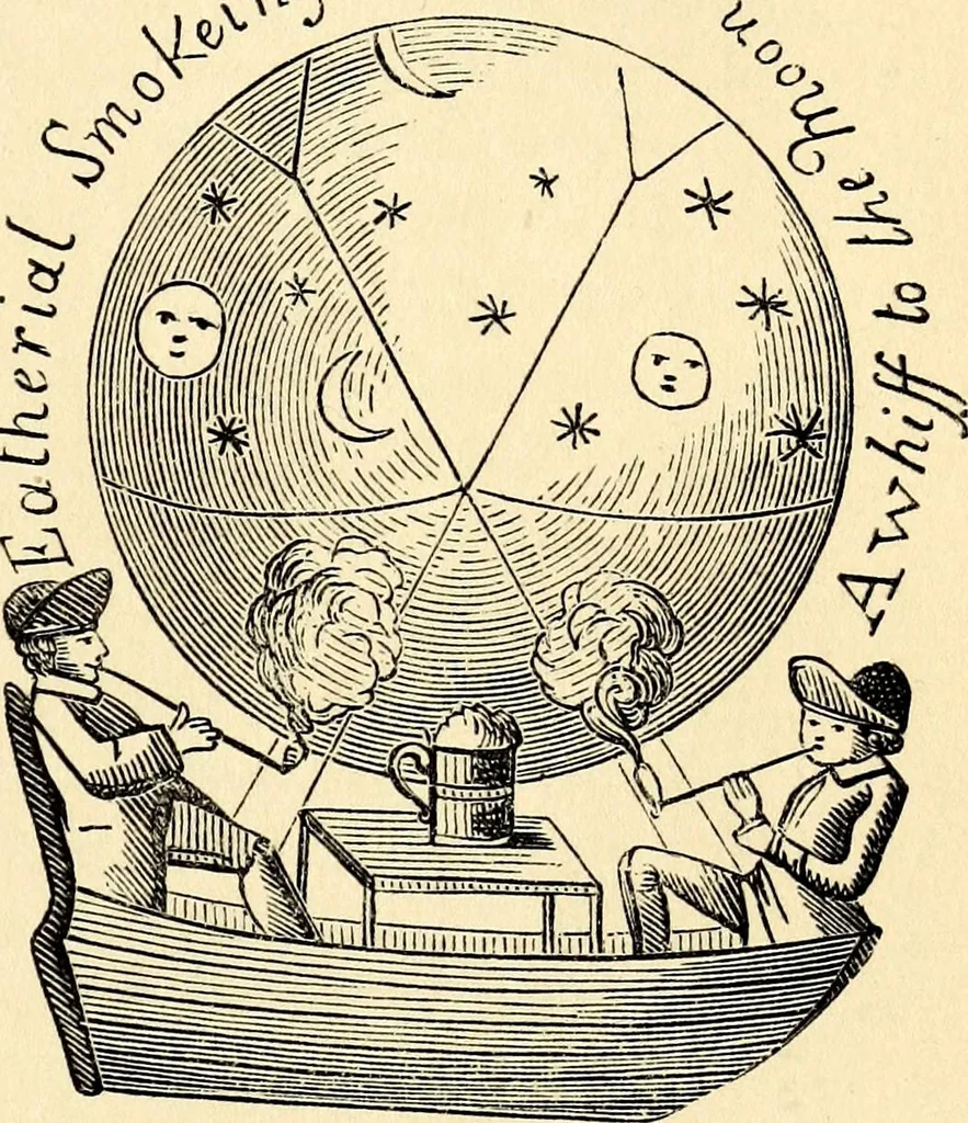 An illustration from The history of signboards : from the earliest times to the present day, 1870, leaf 529