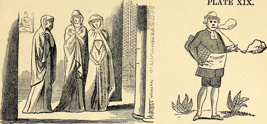 An illustration from The history of signboards : from the earliest times to the present day, 1870, leaf 563
