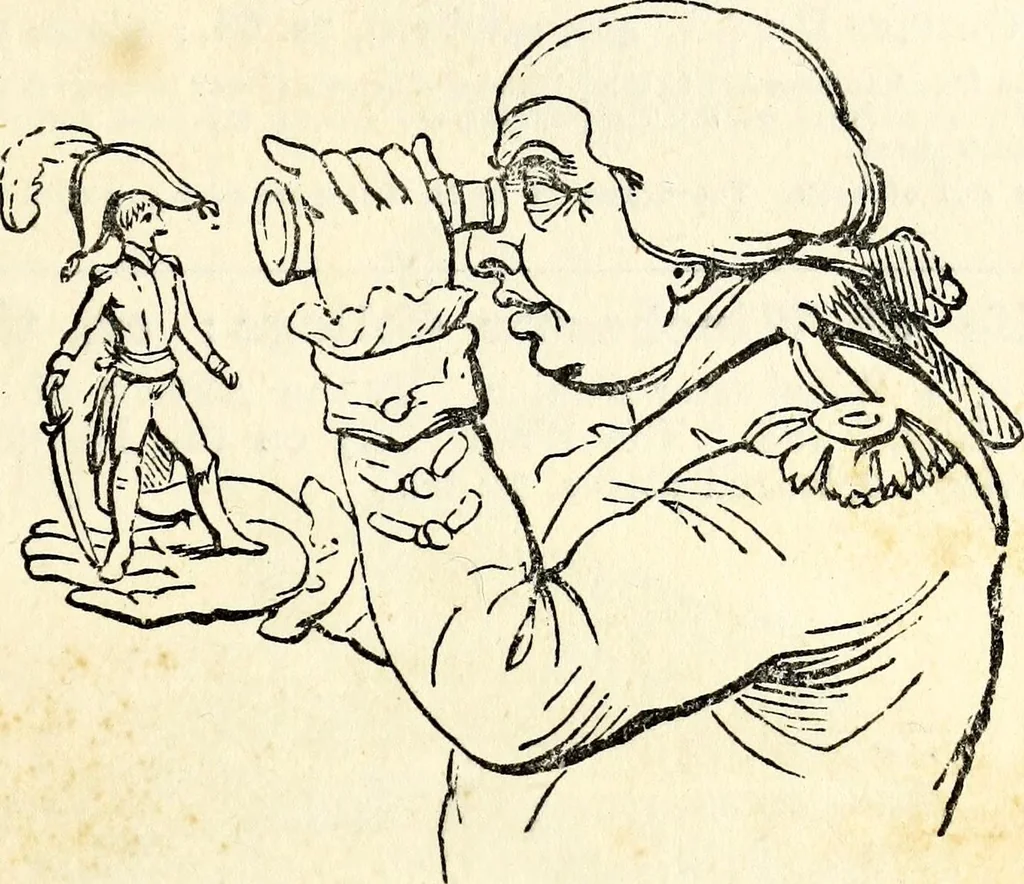 An illustration from The history of signboards : from the earliest times to the present day, 1870, leaf 593
