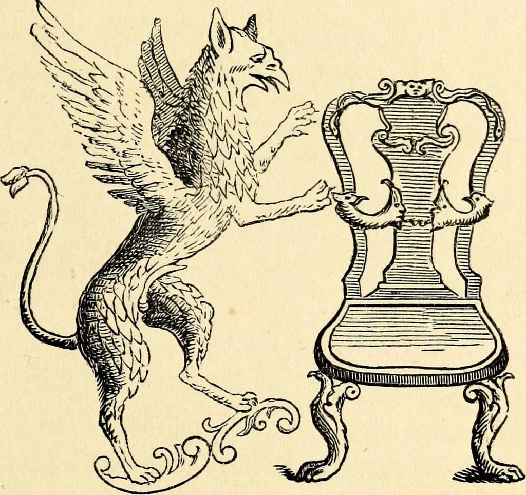 An illustration from The history of signboards : from the earliest times to the present day, 1870, leaf 69