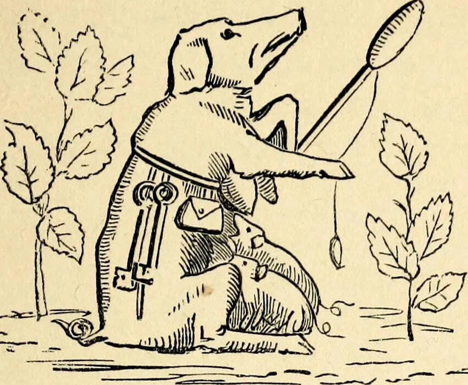 An illustration from The history of signboards : from the earliest times to the present day, 1870, leaf 87