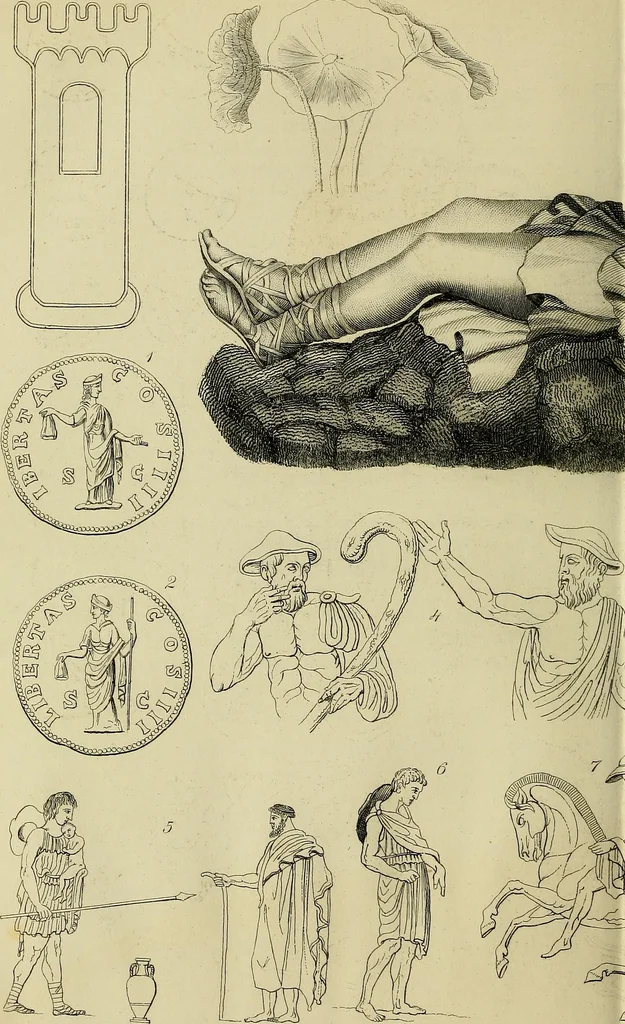An illustration from The history of silk, cotton, linen, wool, and other fibrous substances;, 1845, leaf 483