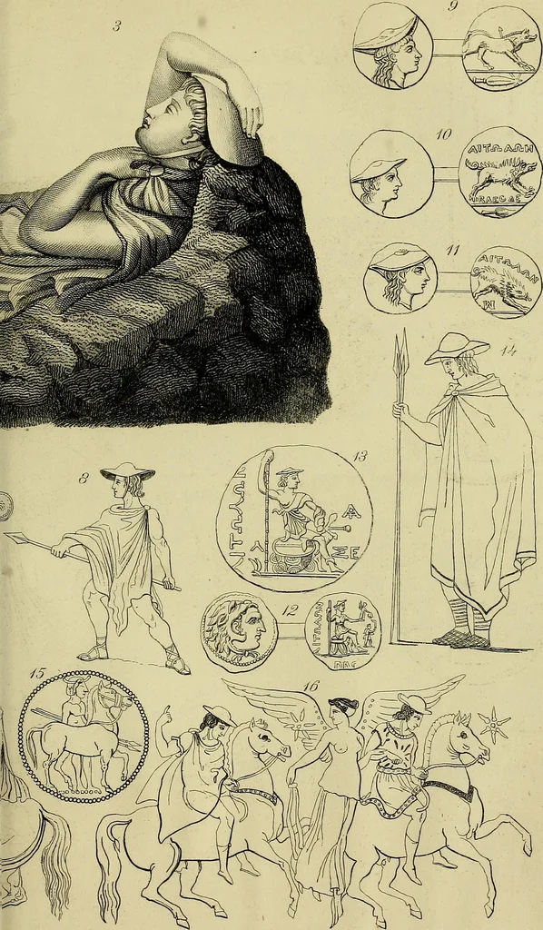 An illustration from The history of silk, cotton, linen, wool, and other fibrous substances;, 1845, leaf 484