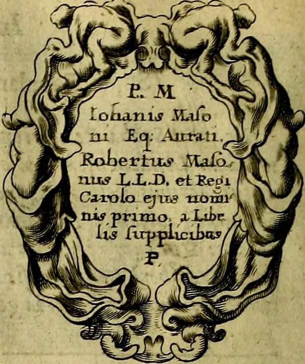 An illustration from The history of St. Pauls cathedral in London, from its foundation untill these times: extracted out of originall charters. records. leiger books, and other manuscripts. Beautified with sundry prospects of the church, figures of tombes, and monuments, 1658, leaf 115