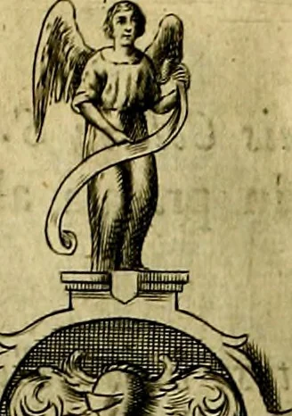 An illustration from The history of St. Pauls cathedral in London, from its foundation untill these times: extracted out of originall charters. records. leiger books, and other manuscripts. Beautified with sundry prospects of the church, figures of tombes, and monuments, 1658, leaf 87
