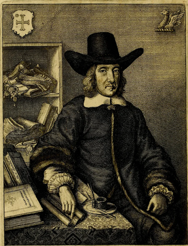 An illustration from The history of St. Pauls cathedral in London, from its foundation untill these times: extracted out of originall charters. records. leiger books, and other manuscripts. Beautified with sundry prospects of the church, figures of tombes, and monuments, 1658, leaf 9
