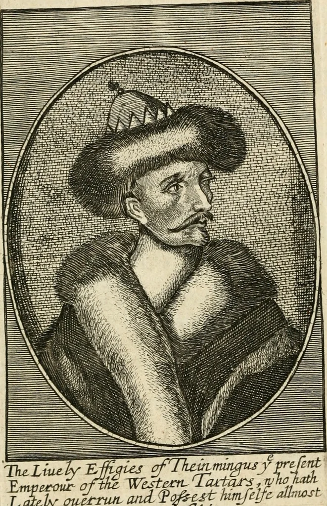 An illustration from The history of that great and renowned monarchy of China. Wherein all the particular provinces are accurately described: as also the dispositions, manners, learning, lawes, militia, government, and religion of the people. Together with the traffick and commodities of that countrey, 1655, leaf 271