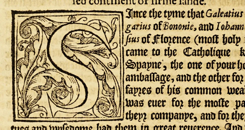 An illustration from The history of trauayle in the VVest and East Indies, and other countreys lying eyther way, towardes the fruitfull and ryche Moluccaes. : ... VVith a discourse of the Northwest passage., 1577, leaf 140