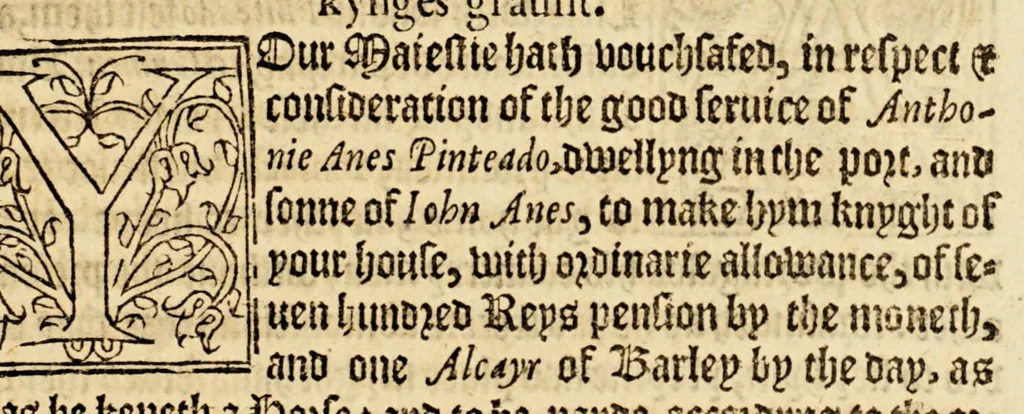 An illustration from The history of trauayle in the VVest and East Indies, and other countreys lying eyther way, towardes the fruitfull and ryche Moluccaes. : ... VVith a discourse of the Northwest passage., 1577, leaf 707