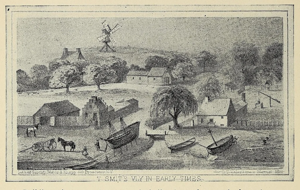 An illustration from A history of travel in America : showing the development of travel and transportation from the crude methods of the canoe and the dog-sled to the highly organized railway systems of the present, together with a narrative of the human experiences and changing social conditions that accompanied this economic conquest of the continent, 1915, leaf 88
