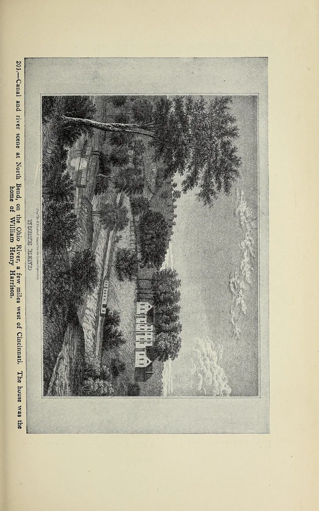 An illustration from A history of travel in America : showing the development of travel and transportation from the crude methods of the canoe and the dog-sled to the highly organized railway systems of the present, together with a narrative of the human experiences and changing social conditions that accompanied this economic conquest of the continent, 1915, leaf 365