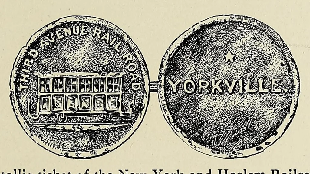 An illustration from A history of travel in America : showing the development of travel and transportation from the crude methods of the canoe and the dog-sled to the highly organized railway systems of the present, together with a narrative of the human experiences and changing social conditions that accompanied this economic conquest of the continent, 1915, leaf 227