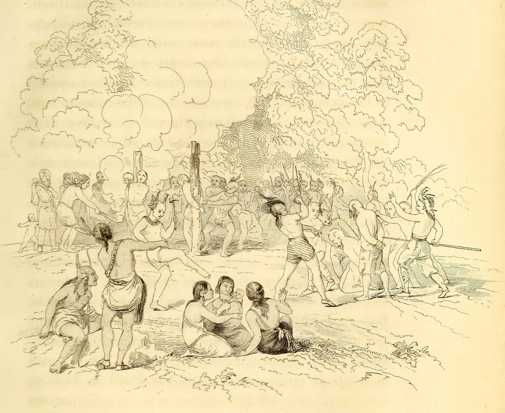 An illustration from History of the United States from the discovery of the American continent, 1842, leaf 399