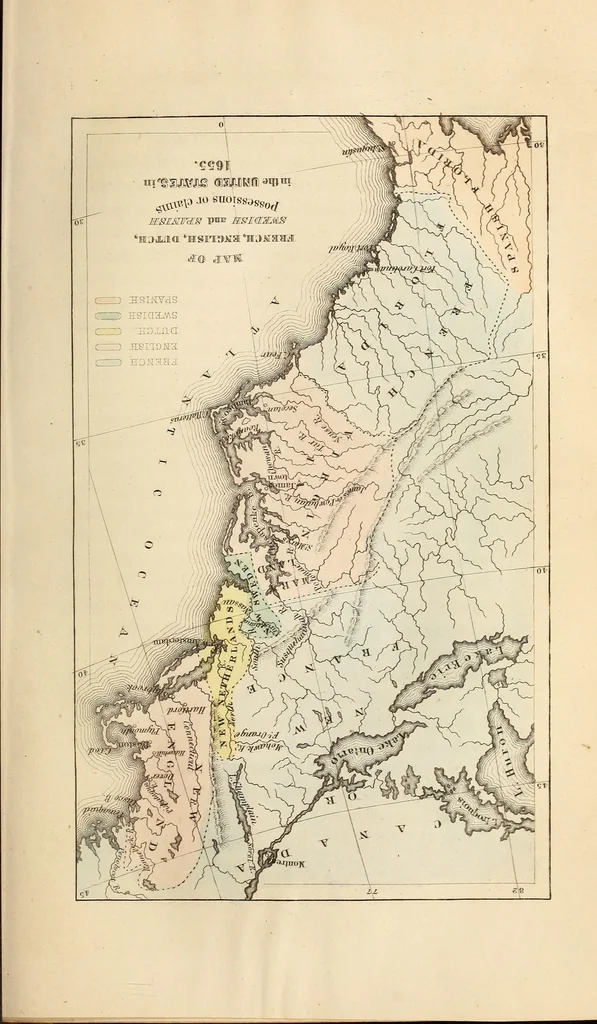 An illustration from History of the United States from the discovery of the American continent, 1842, leaf 325