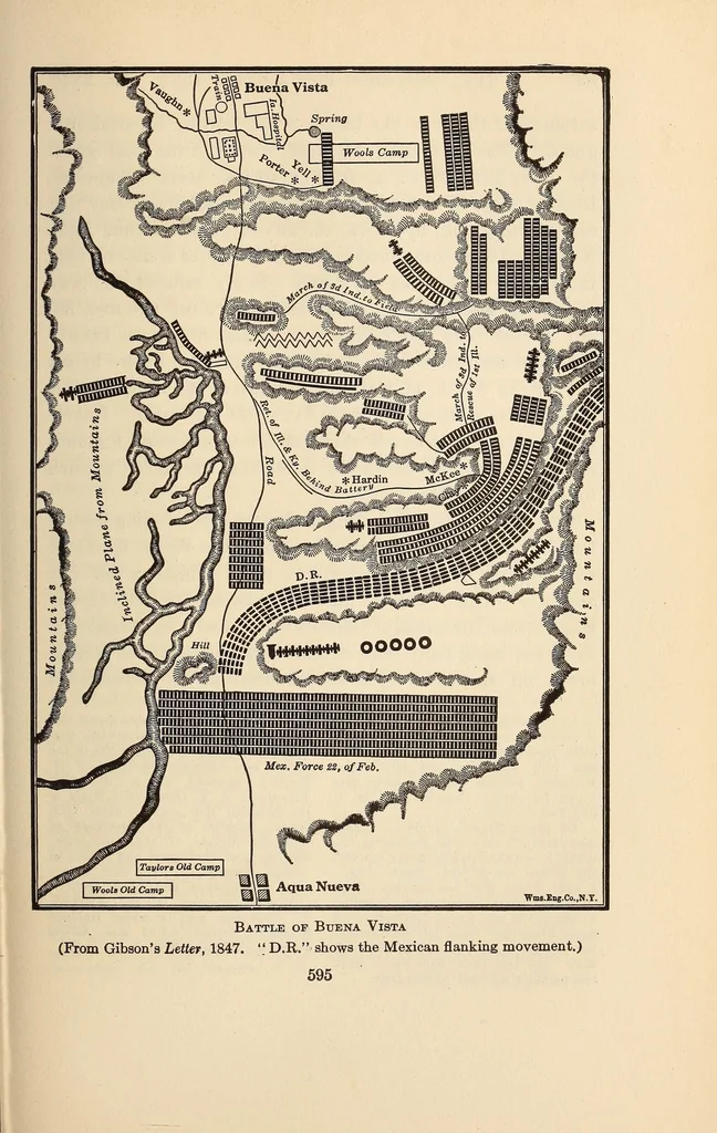 An illustration from A history of the United States, 1905, leaf 607