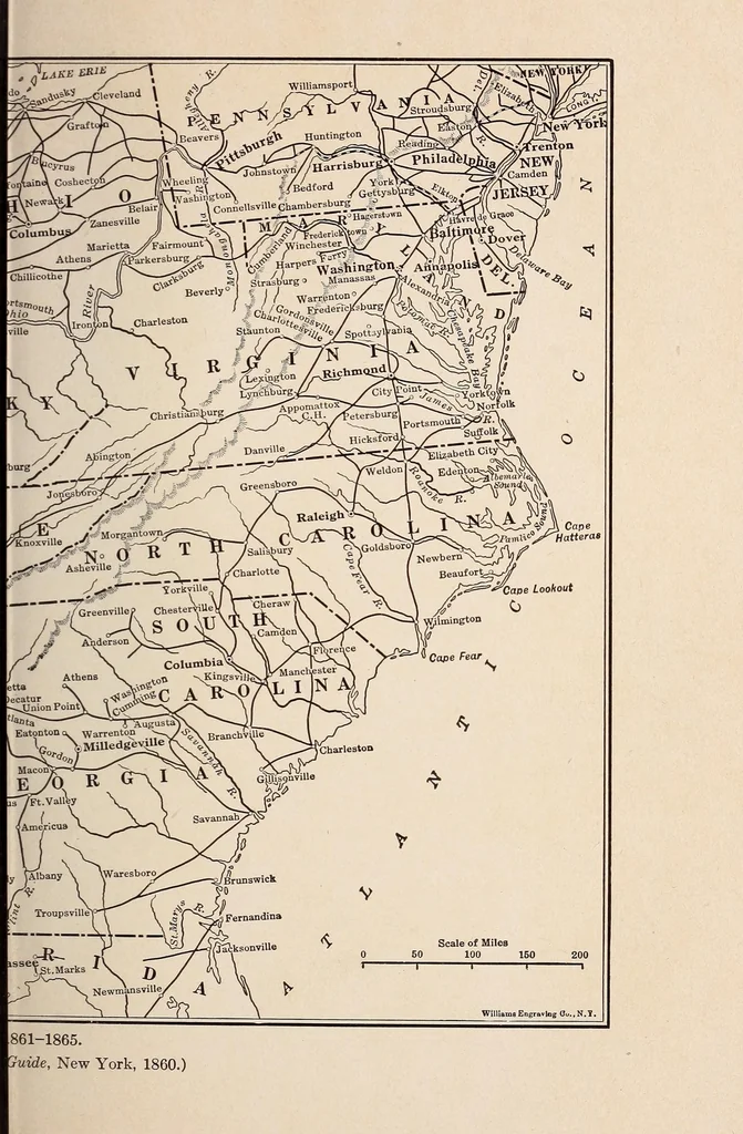 An illustration from A history of the United States, 1905, leaf 461