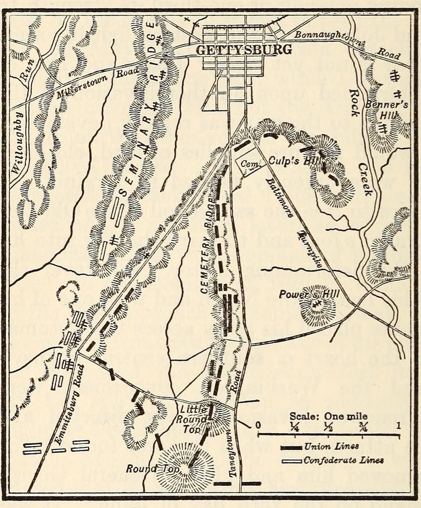 An illustration from A history of the United States, 1905, leaf 498