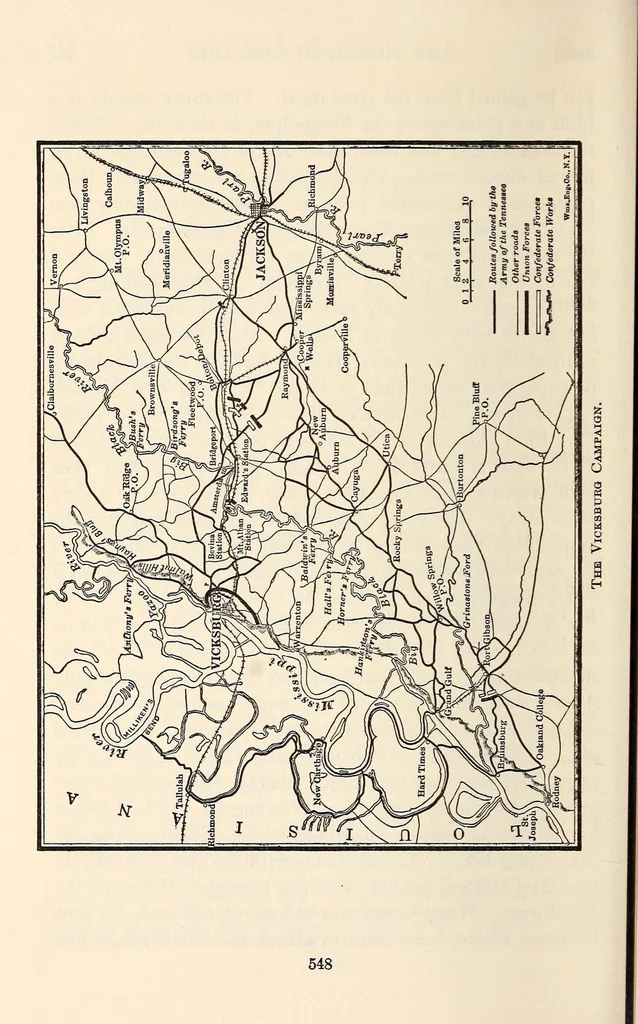 An illustration from A history of the United States, 1905, leaf 566