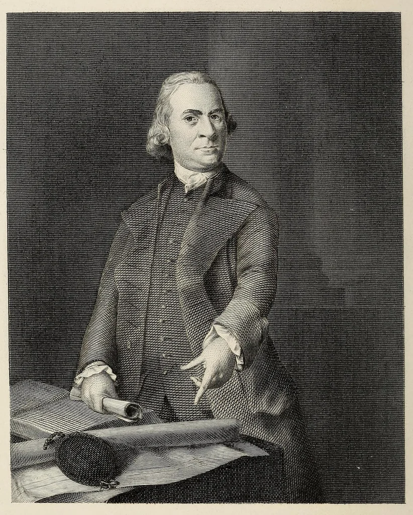 An illustration from History of the United States from the discovery of the American continent, 1842, leaf 8