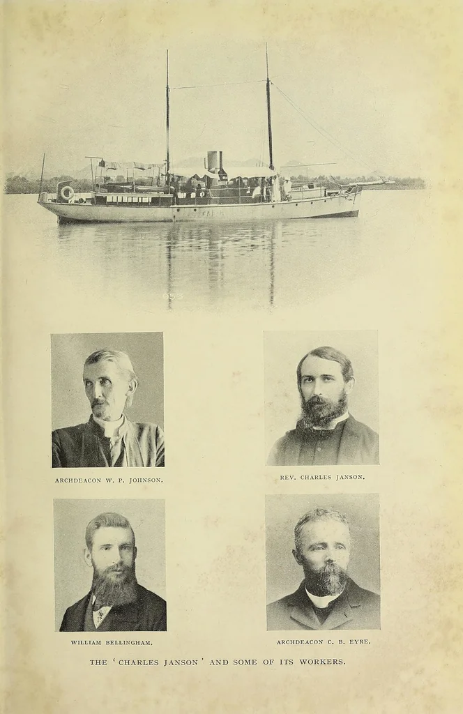 An illustration from The history of the Universities' Mission to Central Africa, 1859-1909, 1909, leaf 189
