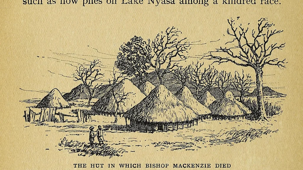 An illustration from The history of the Universities' Mission to Central Africa, 1859-1909, 1909, leaf 84