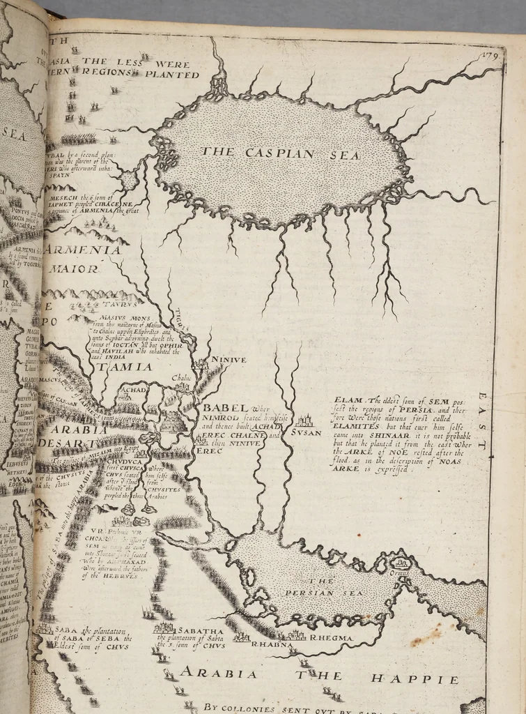 An illustration from The history of the world, 1614, leaf 282