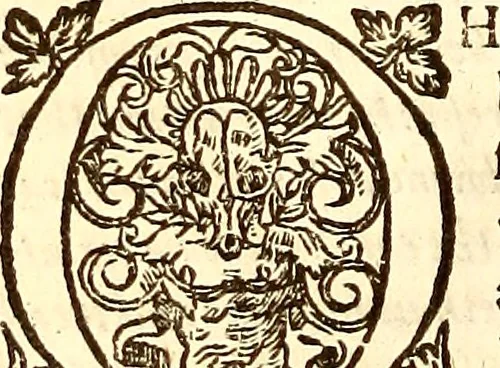 An illustration from The history of the world, commonly called the Naturall historie of C. Plinius Secundus, 1634, leaf 433