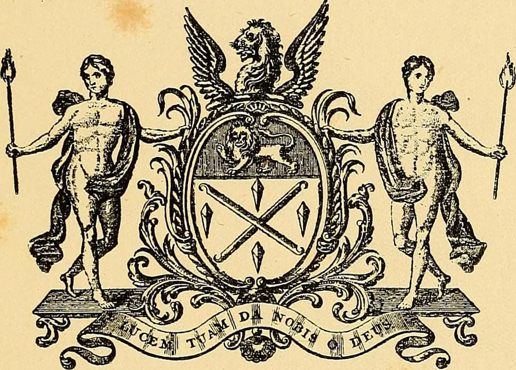 An illustration from History of the Worshipful Company of Glaziers of the City of London, otherwise the Company of Glaziers and Painters of Glass, 1918, leaf 4