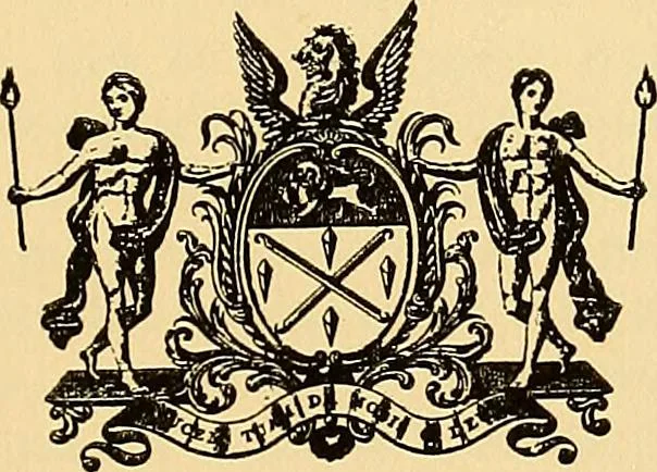 An illustration from History of the Worshipful Company of Glaziers of the City of London, otherwise the Company of Glaziers and Painters of Glass, 1918, leaf 64