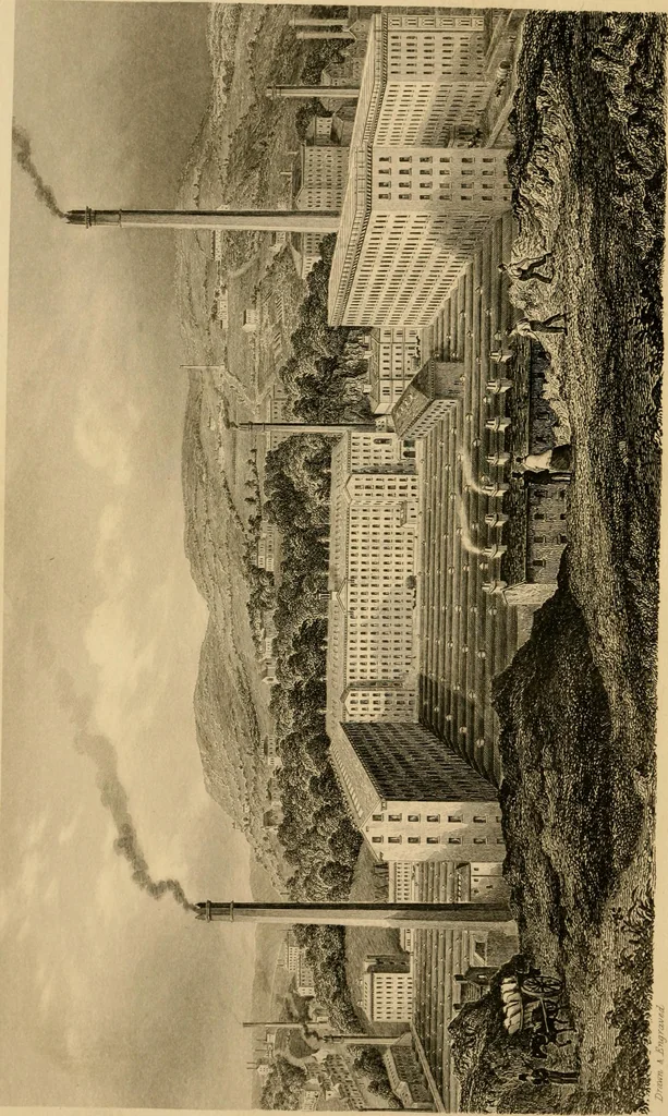 An illustration from History of the worsted manufacture in England, from the earliest times; with introductory notices of the manufacture among the ancient nations, and during the middle ages, 1857, leaf 655