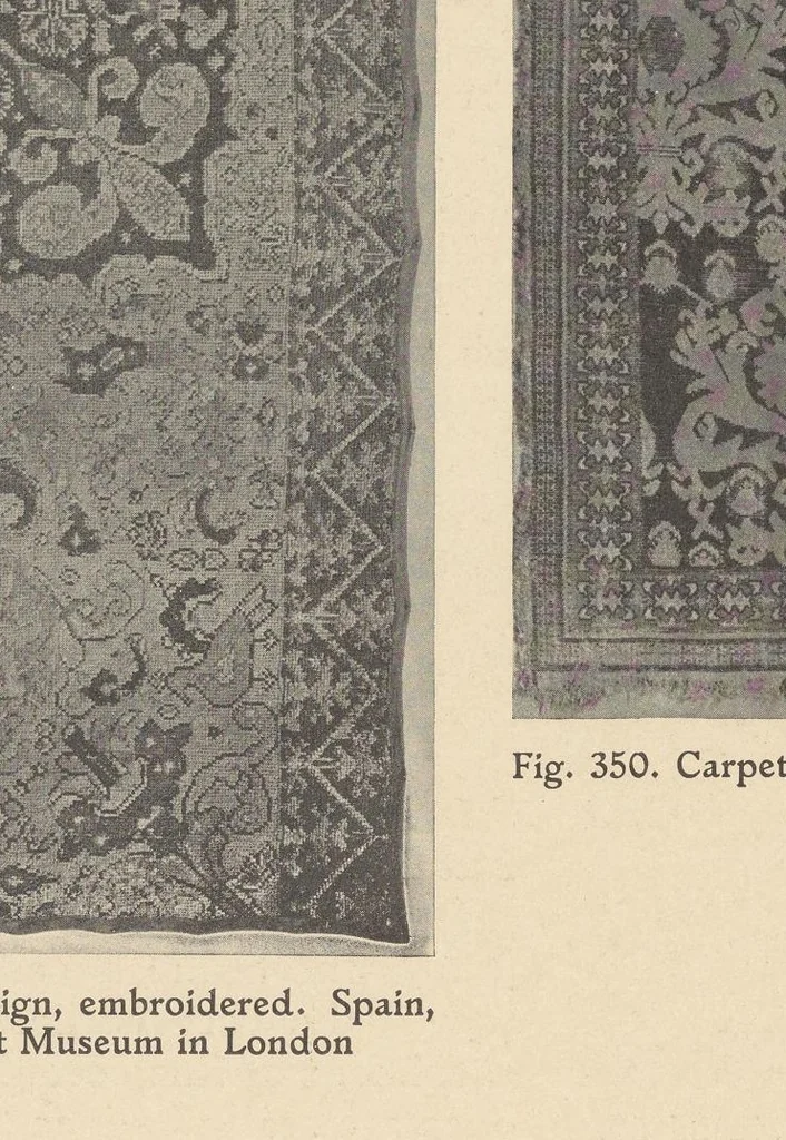 An illustration from A history of oriental carpets before 1800, 1908, leaf 147