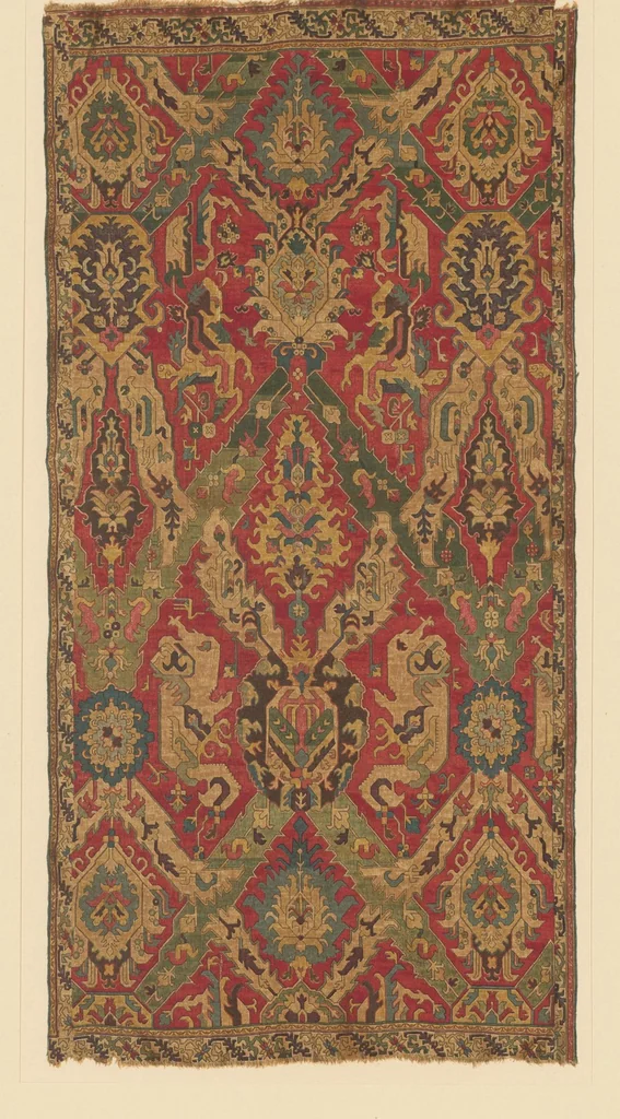 An illustration from A history of oriental carpets before 1800, 1908, leaf 15