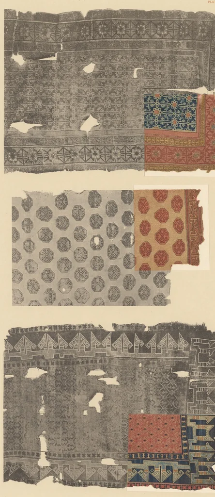 An illustration from A history of oriental carpets before 1800, 1908, leaf 17