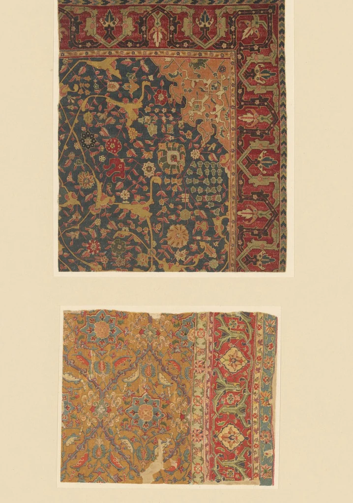 An illustration from A history of oriental carpets before 1800, 1908, leaf 6