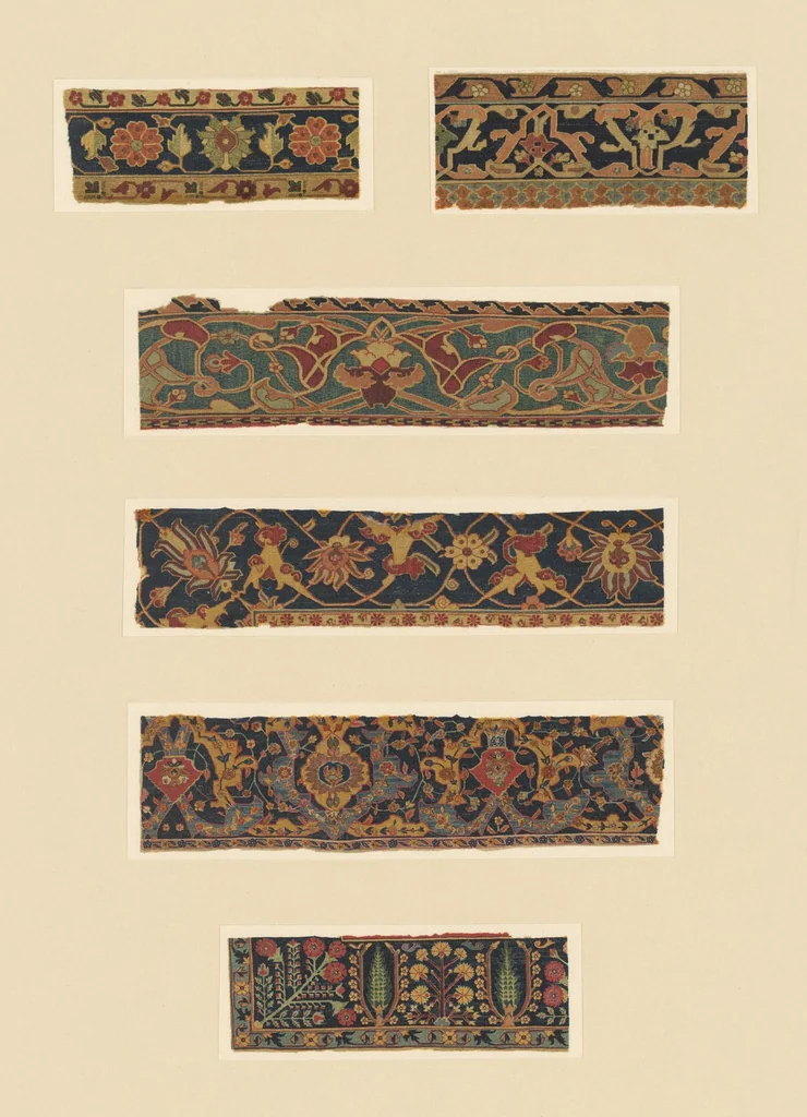 An illustration from A history of oriental carpets before 1800, 1908, leaf 7