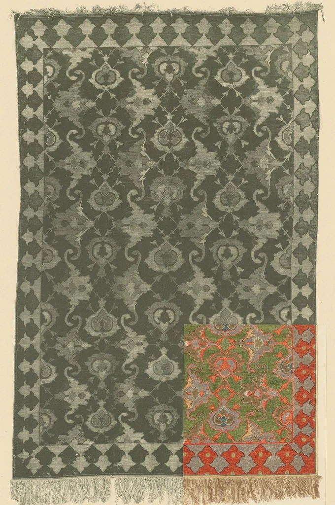 An illustration from A history of oriental carpets before 1800, 1908, leaf 11