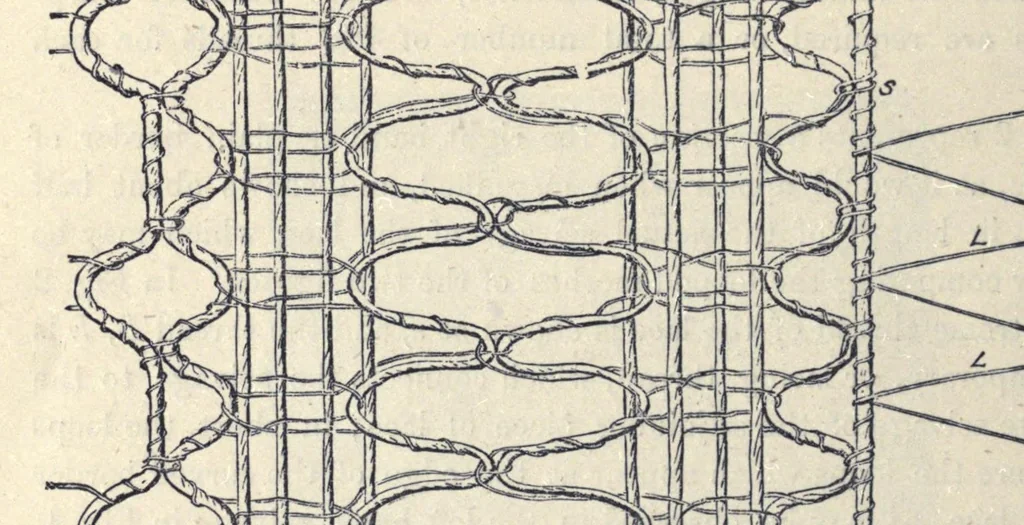 An illustration from The history and principles of weaving by hand and by power, 1879, leaf 360