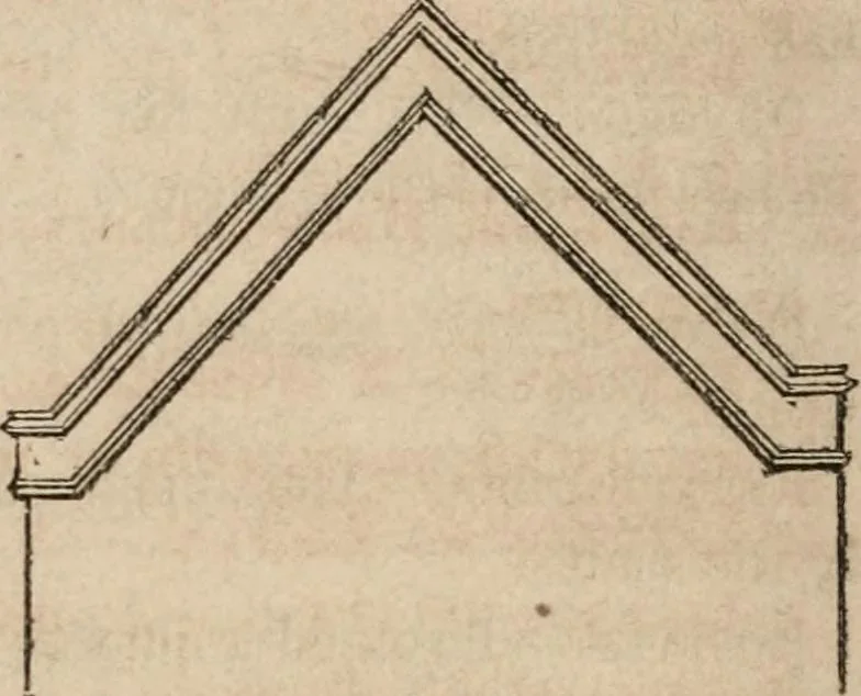 An illustration from The history and rudiments of architecture; embracing, I. The orders of architecture; II. Architectural styles of various countries; III. The nature and principles of design in architecture; and, IV. An accurate and complete glossary of architectural terms .., 1853, leaf 279